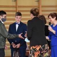 Wręczenie nagr&oacute;d w konkursie 