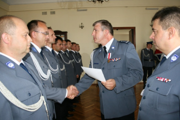 Wyróżnieni miechowscy policjanci