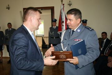 Mirosław Dróżdż wyróżniony przez policjantów