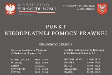 Nieodpłatna pomoc prawna