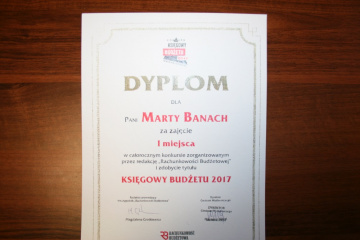 Okolicznościowy dyplom