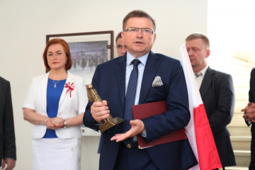 Wójt Adam Samborski laureat nagrody "Przyjaciel Powiatu"