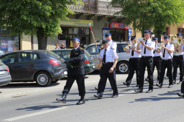 Ceremoniarz Mirosław Gręda i OD Tempo z Charsznicy