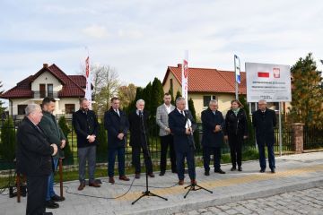 Przebudowa drogi powiatowej 1198K w miejscowości Kozłów zakończona