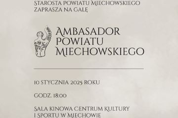 Gala Ambasador Powiatu Miechowskiego