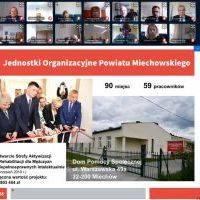 Slajd do raportu o stanie Powiatu Miechowskiego z 2019 r.