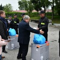 Sprzęt z Małopolskiej Tarczy Antykryzysowej dla OSP Książ Mały, Książ Wielki