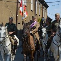 Kawaleria Marszu Szlakiem I Kompanii Kadrowej - na czele Janusz Patyna, kierownik PCPR Miechów