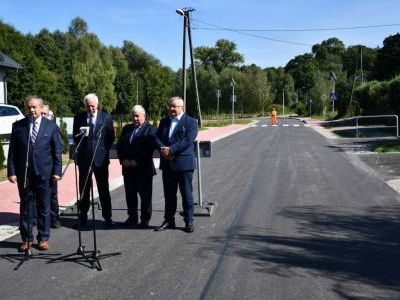 Uroczyste otwarcie drogi Rzędowice - Mianocice - Książ Wielki