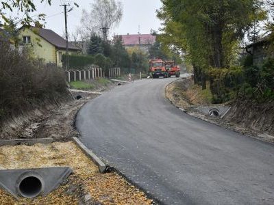 Przebudowa drogi powiatowej Książ Mały - Boczkowice z udziałem Funduszu Dróg Samorządowych