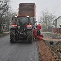 Przebudowa drogi powiatowej w Pstroszycach II z udziałem Funduszu Dróg Samorządowych