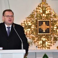 Minister Jan Józef Kasprzyk wspomina w Miechowie dzieje powstania styczniowego