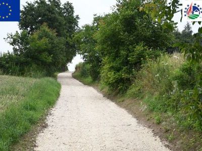 Droga do pól w Chodowie po przeprowadzeniu prac poscaleniowych