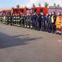 Podsumowanie powiatowych ćwiczeń ratowniczo - gaśniczych w Sarii Wielkanoc (2)