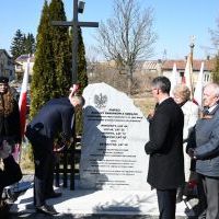 Odsłonięcie Pomnika Rodziny Baranków