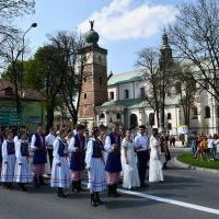 Miechowskie obchody 231. rocznicy uchwalenia Konstytucji 3 Maja - uczniowie ZS Nr 1 w Rynku