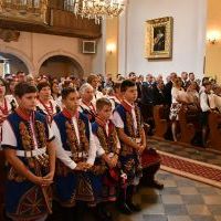 Uroczysta Msza św. dożynkowa w Książu Wielkim