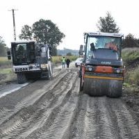 Stabilizacja i utwardzenie podbudowy drogi powiatowej w Rogowie