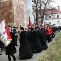 160. rocznica bitwy miechowskiej - przejście do zabudowań poklasztornych