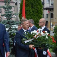 Święto WP Miechów 2019 - wicepremier Jarosław Gowin i wojewoda Piotr Ćwik