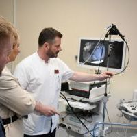 Prezentacja nowego sprzętu na Oddziale Gruźlicy i Chorób Płuc Szpitala św. Anny w Miechowie