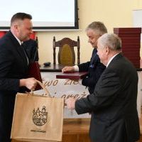 Podziękowania dla Wojciecha Domagały - członka Zarządu Powiatu Miechowskiego kadencji 2018-2024