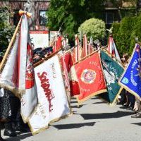 Miechowskie Święto Uchwalenia Konstytucji 3 Maja - honory dla flagi państwowej