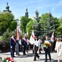 Miechowskie Święto Uchwalenia Konstytucji 3 Maja - delegacja Sejmiku Małopolski