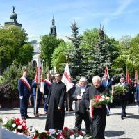 Miechowskie Święto Uchwalenia Konstytucji 3 Maja - delegacja duchowieństwa i odnowy zabytków