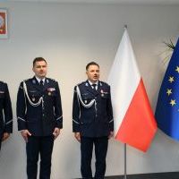 Od lewej: mł. insp. Jacek Rosół, insp. Maciej Kubiak, insp. Jacek Cholewa