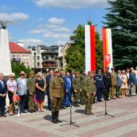 7 sierpnia na Rynku Głównym w Miechowie miały miejsce obchody związane z Marszem Szlakiem I Kompanii Kadrowej.