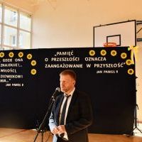 Dzień Patrona Szkoły - przemawia Radny Województwa Małopolskiego