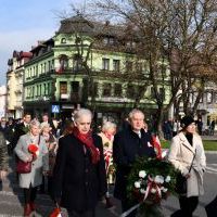 Obchody Święta Niepodległości - reprezentacja Powiatu Miechowskiego