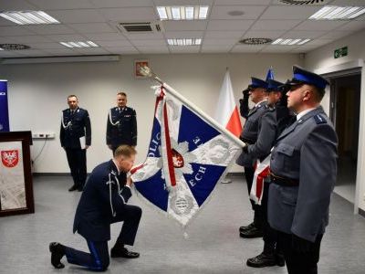 Młodszy inspektor Łukasz Radzięta nowym Komendantem Powiatowym Policji w Miechowie