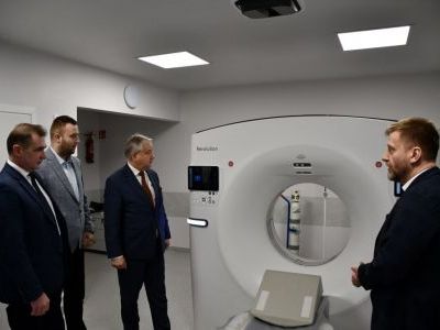 Otwarcie nowej pracowni tomografii komputerowej