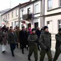 Obchody Bitwy Miechowskiej - przemarsz do Rynku 