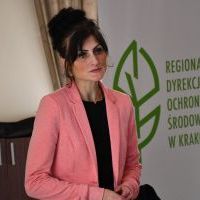 Organizator spotkania z ramienia RDOŚ - dr Anna Trojecka-Brzezińska